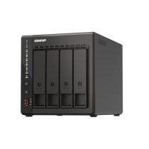   QNAP NAS 4 fiókos Celeron J6412 4x2,6GHz, 8GB RAM, 2x25000Mbps, 2xHDMI1.4b, 2xUSB3.2Gen2, 2xM.2 2280 Slot - TS-453E-8G