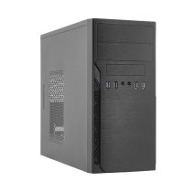   CHIEFTEC Ház Elox HO-12B-OP Mini ITX - mATX, Tápegység nélkül, Fekete