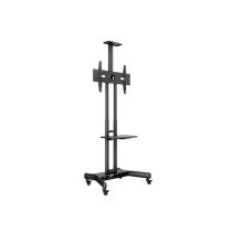   MULTIBRACKETS Gurulós padlóállvány, M Public Floorstand Basic 150 incl shelf&camera holder (32-60", max.VESA:600x400 mm)