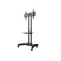 MULTIBRACKETS Gurulós padlóállvány, M Public Floorstand Basic 150 incl shelf&camera holder (32-60", max.VESA:600x400 mm)