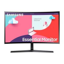   SAMSUNG Ívelt VA monitor 24" S36C, 1920x1080, 16:9, 250cd/m2, 4ms, HDMI/VGA