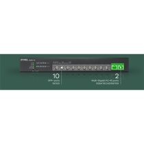   ZYXEL Switch 10x10Gigabit SFP+ + 2x10G, Menedzselhető Rackes, XS1930-12F-ZZ0101F