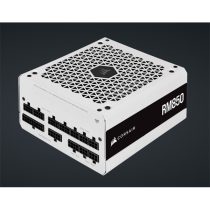   CORSAIR Tápegység Moduláris, RM White Series™ RM850, 850W, ATX, BOX, 80+ Gold, fehér