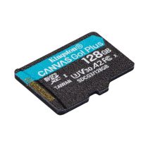   KINGSTON Memóriakártya MicroSDXC 128GB Canvas Go Plus 170R A2 U3 V30 Adapter nélkül