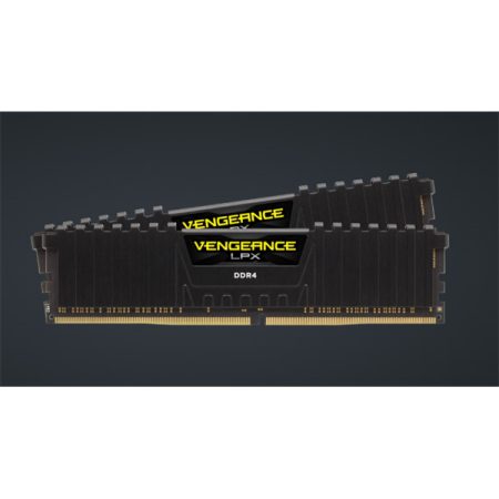 CORSAIR Memória VENGEANCE DDR4 16GB 3600MHz C18 LPX (Kit of 2), fekete