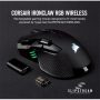 CORSAIR Vezeték Nélküli Egér Gaming, IRONCLAW RGB, 10 programozható gomb, RGB Világítás, 18000dpi, fekete