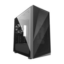   COOLER MASTER Ház Mini Tower ATX CMP 320L, 1db Ventilátorral, Tápegység nélkül, Üvegfalú, Fekete