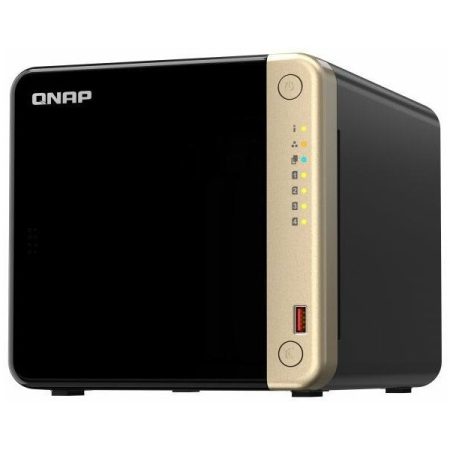 QNAP NAS 4 fiókos Celeron N5095 4x2,9 GHz, 8GB RAM, 2x2500Mbps, 1xHDMI 2xUSB3.2Gen2 - TS-464-8G