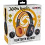 KONIX - JUJUTSU KAISEN 2.0 Fejhallgató Bluetooth Vezeték Nélküli Gaming Stereo Mikrofon, Fekete-Narancs