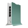 MIKROTIK Wireless Router RouterBOARD hAP ax lite,  2,4GHz, 4x1000Mbps,  AX600, WiFi6, Menedzselhető, Asztali - L41G-2AXD