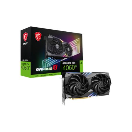 MSI Videokártya PCI-Ex16x nVIDIA RTX 4060 TI GAMING X 8GB DDR6