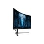 SAMSUNG Ívelt Gaming 240Hz VA monitor 32" G85NB, 3840x2160, 16:9, 350cd/m2, 1ms, 2xHDMI/DisplayPort/2xUSB, Pivot