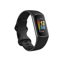   FITBIT Charge 5 Aktivitásmérő fitnesz karkötő (Black / Graphite Stainless Steel)