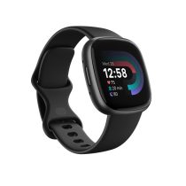 FITBIT Versa 4 okosóra (Black / Graphite Aluminium)