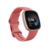 FITBIT Versa 4 okosóra (Pink Sand / Copper Rose Aluminium)