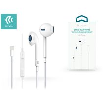   DEVIA SZTEREÓ FELVEVŐS FÜLHALLGATÓ - LIGHTNING AND BLUETOOTH - SMART EARPODS FOR IPHONE - WHITE