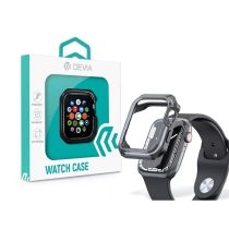   DEVIA APPLE WATCH ÜTÉSÁLLÓ VÉDŐTOK - SPORT SERIES SHOCKPROOF CASE FOR IWATCH - 40 MM - BLACK/TRANSPARENT