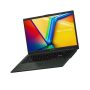 ASUS CONS NB VivoBook E1504FA-L1410 15.6" FHD OLED GL, Ryzen5- 7520U, 16GB, 512GB M.2, INT, NOOS, Fekete