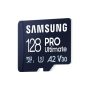 SAMSUNG Memóriakártya, PRO Ultimate microSD 128GB, Class 10, V30, A2, Grade 3 (U3), R200/W130