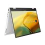 ASUS CONS NB ZenBook Flip UP3404VA-KN076W, 14" WQXGA+ Touch OLED, i5-1340P, 16GB, 512GB M.2, INT, WIN11H, Ezüst