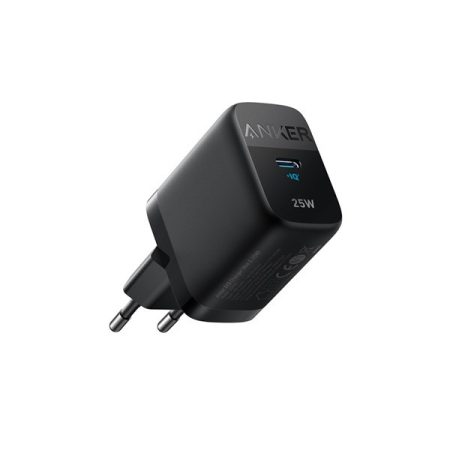 ANKER Hálózati Töltő, 312 (ACE), 25 W, USB-C, PowerIQ 3.0, fekete - A2642G11