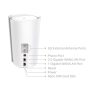 TP-LINK Wireless Mesh Networking system AX6000 DECO X80-5G(1-PACK)
