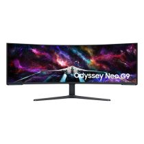   SAMSUNG Ívelt Gaming 240Hz VA monitor 57" G95NC, 7680x2160, 32:9, 420cd/m2, 1ms, 3xHDMI/DP/2xUSB