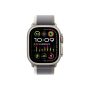 APPLE Watch Ultra2 Cellular, 49mm Titanium Case w Green/Grey Trail Loop - M/L