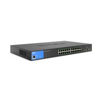   LINKSYS Switch LGS328PC, 24x1000Mbps 4x 1G SFP+ 250W (24-Port Business managed POE+ Gigabit Switch + 2 SFP port)