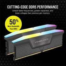   CORSAIR Memória VENGEANCE RGB DDR5 32GB 6000MHz CL36, AMD EXPO (Kit of 2), szürke