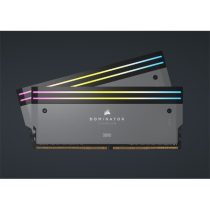   CORSAIR Memória DOMINATOR TITANIUM RGB DDR5 32GB 4800MHz CL30, AMD (Kit of 2), szürke