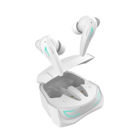 WHITE SHARK TITAN-W, GEB-TWS96W bluetooth In-ear fülhallgató mikrofonnal, ANC, ENC, fehér