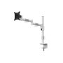 MULTIBRACKETS Asztali konzol, M VESA Deskmount Officeline Single II White (15-30", max.VESA: 100x100 mm, 8 kg)