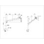 MULTIBRACKETS Asztali konzol, M VESA Deskmount Officeline Single II White (15-30", max.VESA: 100x100 mm, 8 kg)