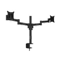   MULTIBRACKETS 2 karos asztali konzol, M VESA Deskmount Officeline Dual Black (15-30", max.VESA: 100x100 mm, 7 kg)