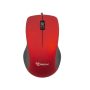 SBOX Egér, WIRED MOUSE, Red