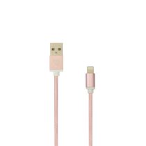   SBOX Kábel, CABLE USB A Male -> 8-pin iPh Male 1.5 m Rose gold - Blister