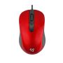 SBOX Egér, WIRED MOUSE, Red