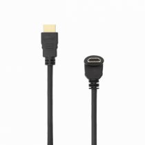   SBOX Kábel HDMI-90-15, CABLE HDMI Male - HDMI Male 1.4 90°, 1.5 m