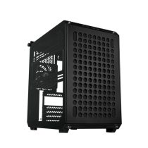   COOLER MASTER Ház Mid ATX QUBE 500 FLATPACK BLACK EDITION, 1db Ventilátorral, Tápegység nélkül, fekete