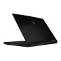 MSI Gaming NB Thin GF63 12VE-880, 15.6" FHD, i5-12450H, 16GB, 512GB M.2, RTX 4050 6GB, NOOS, Fekete