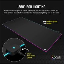   CORSAIR Egérpad MM700 RGB Extended 3XL Gaming, 1220x610mm, fekete