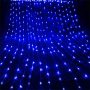 COLORWAY LED szalag, LED garland ColorWay curtain (curtain) 3x3m 300LED 220V blue color