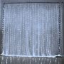 COLORWAY LED szalag, LED garland ColorWay curtain (curtain) 3x3m 300LED 220V cold color