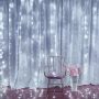 COLORWAY LED szalag, LED garland ColorWay curtain (curtain) 3x3m 300LED 220V cold color