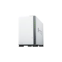   SYNOLOGY NAS 2 fiókos DS223j 2x4TB HDD-vel, Realtek RTD1619B 4x1,7GHz, 1GB DDR4, 1x1GbE, 2xUSB3.2Gen1