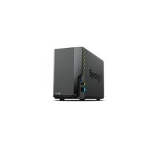   SYNOLOGY NAS 2 fiókos DS224+ 2x4TB HDD-vel, Intel Celeron J4125 4x2GHz, 2GB DDR4, 2x1GbE, 2xUSB3.2Gen1