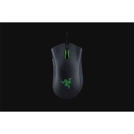 RAZER DeathAdder Essential - Black, Essential gaming mouse with 6,400 DPI optical sensor