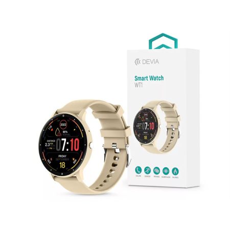 DEVIA WT1 SMART WATCH OKOSÓRA - BÉZS