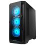 CHIEFTEC Ház Gaming APEX GA-01B-TG-OP, ATX, RGB Vezérlővel, 4xRGB Ventillátor, Edzett Üveg, fekete